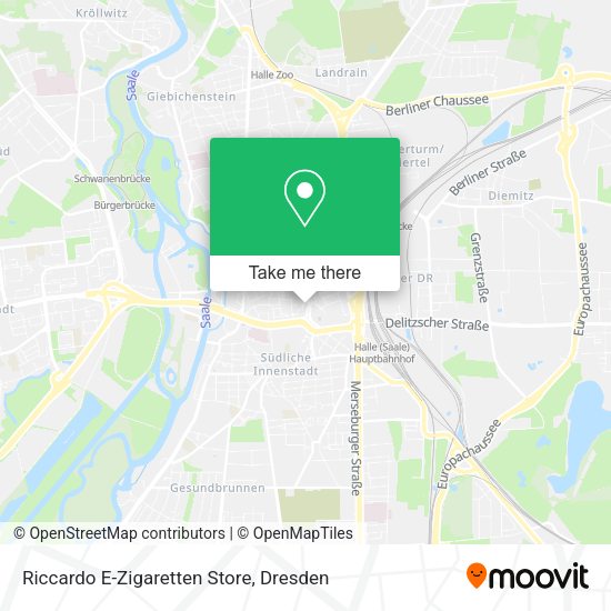 Карта Riccardo E-Zigaretten Store
