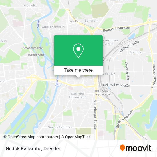 Карта Gedok Karlsruhe