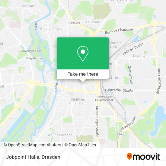 Карта Jobpoint Halle