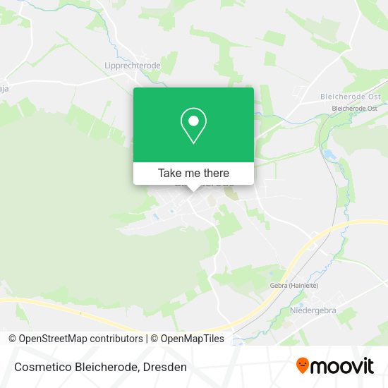 Карта Cosmetico Bleicherode