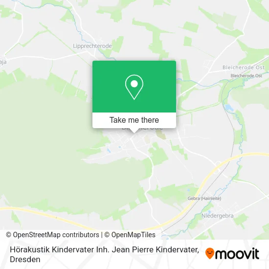 Карта Hörakustik Kindervater Inh. Jean Pierre Kindervater