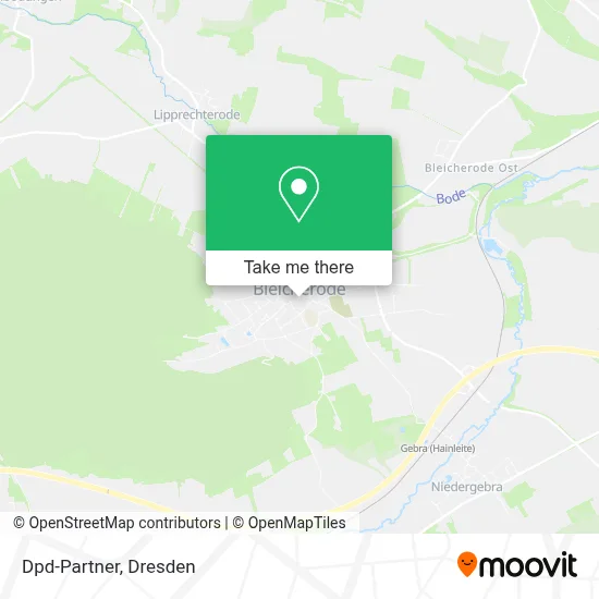 Dpd-Partner map
