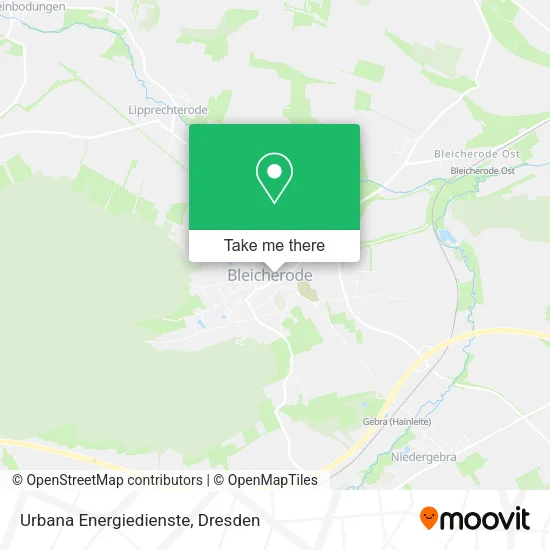 Карта Urbana Energiedienste