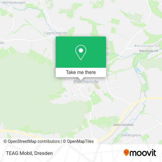 Карта TEAG Mobil