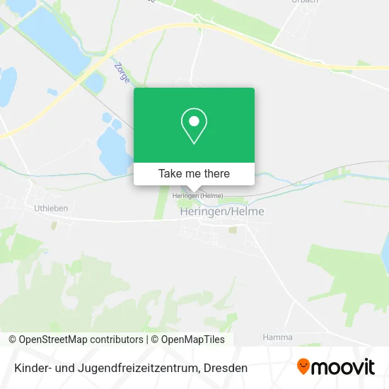 Карта Kinder- und Jugendfreizeitzentrum