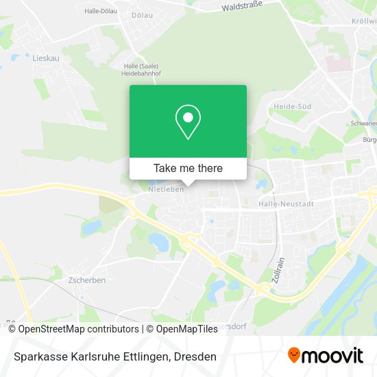 Карта Sparkasse Karlsruhe Ettlingen