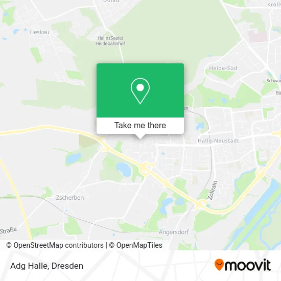 Карта Adg Halle