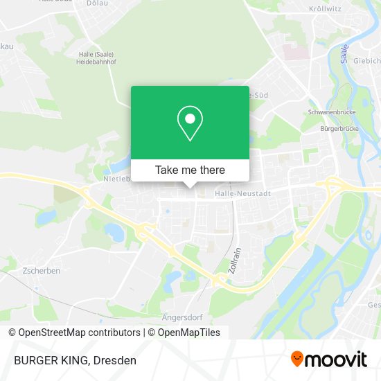 Карта BURGER KING