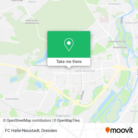 Карта FC Halle-Neustadt