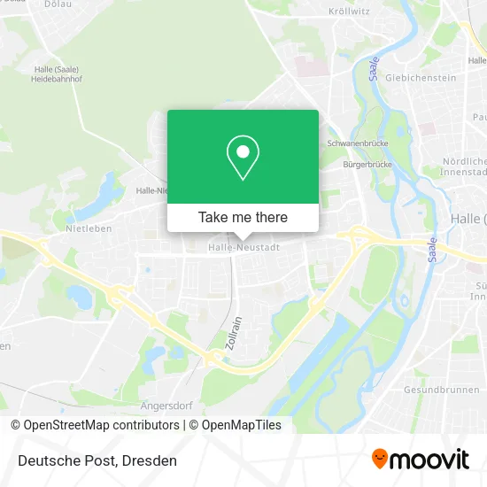 Карта Deutsche Post