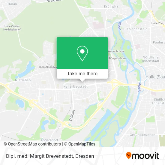 Карта Dipl. med. Margit Drevenstedt