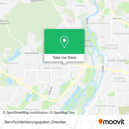 Карта Berufsorientierungspaten