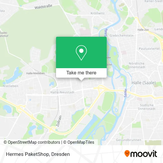 Карта Hermes PaketShop