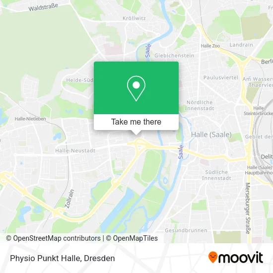 Карта Physio Punkt Halle