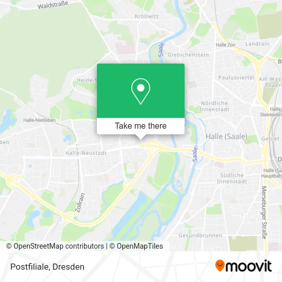 Карта Postfiliale