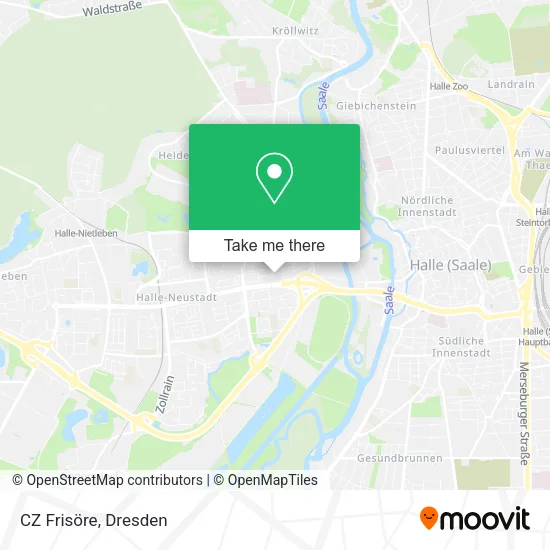 Карта CZ Frisöre