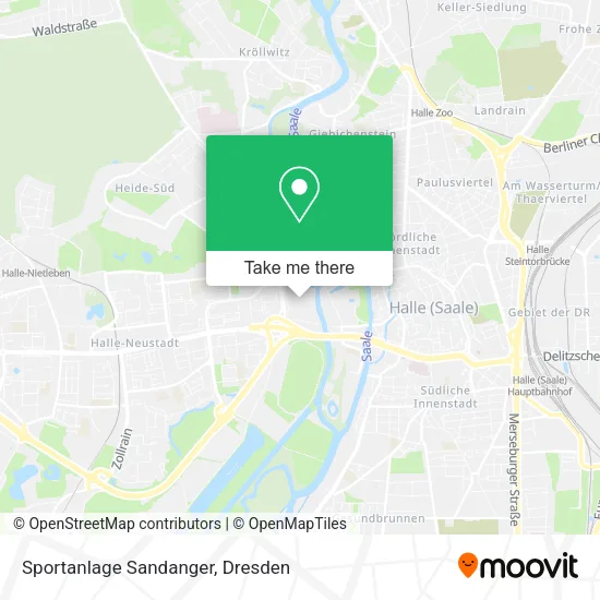 Карта Sportanlage Sandanger