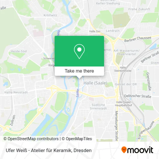 Карта Ufer Weiß - Atelier für Keramik