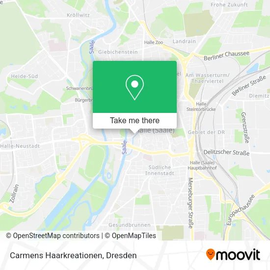Карта Carmens Haarkreationen