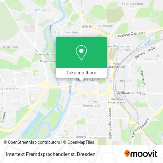 Карта Intertext Fremdsprachendienst