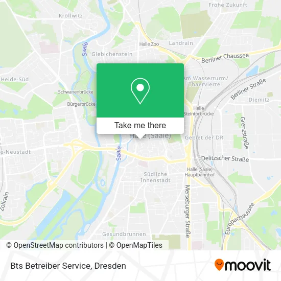 Карта Bts Betreiber Service