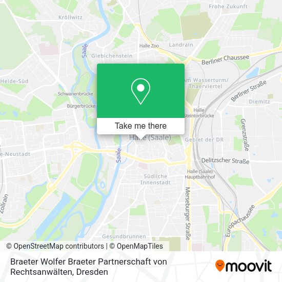 Карта Braeter Wolfer Braeter Partnerschaft von Rechtsanwälten