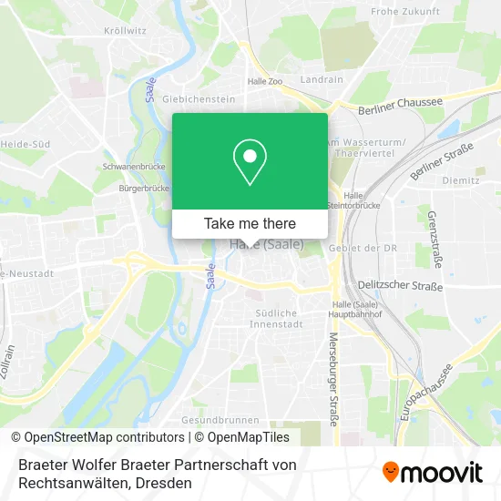 Карта Braeter Wolfer Braeter Partnerschaft von Rechtsanwälten