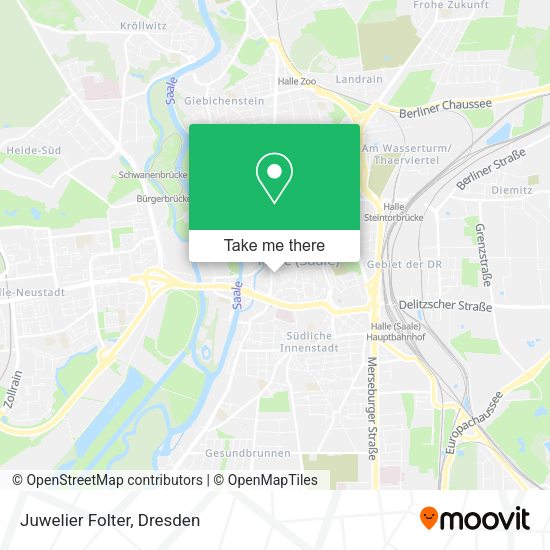 Карта Juwelier Folter