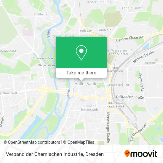 Карта Verband der Chemischen Industrie