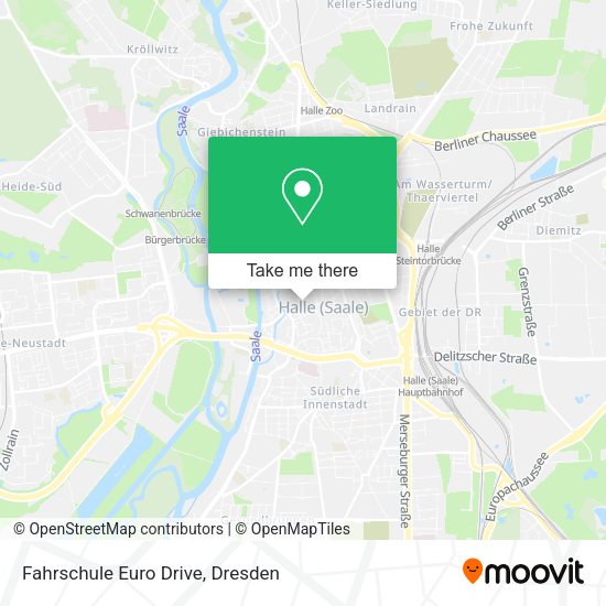 Карта Fahrschule Euro Drive