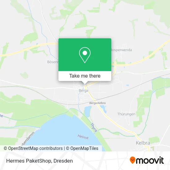 Карта Hermes PaketShop