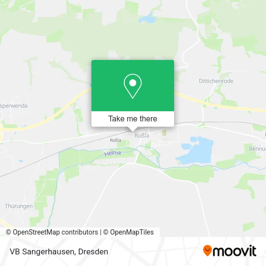 Карта VB Sangerhausen