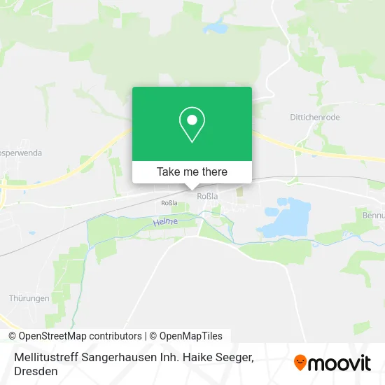 Карта Mellitustreff Sangerhausen Inh. Haike Seeger