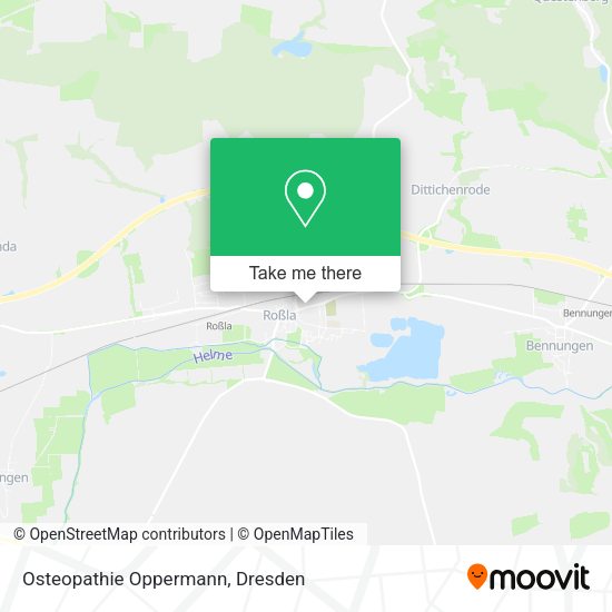 Карта Osteopathie Oppermann