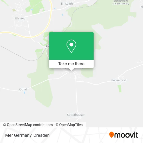 Карта Mer Germany