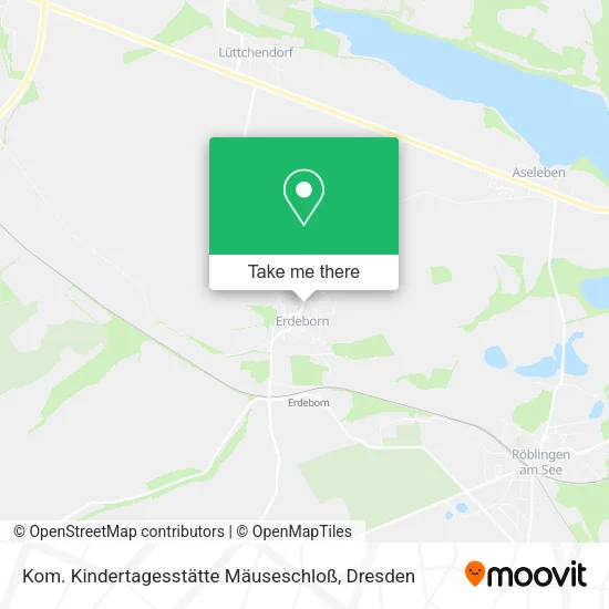 Kom. Kindertagesstätte Mäuseschloß map