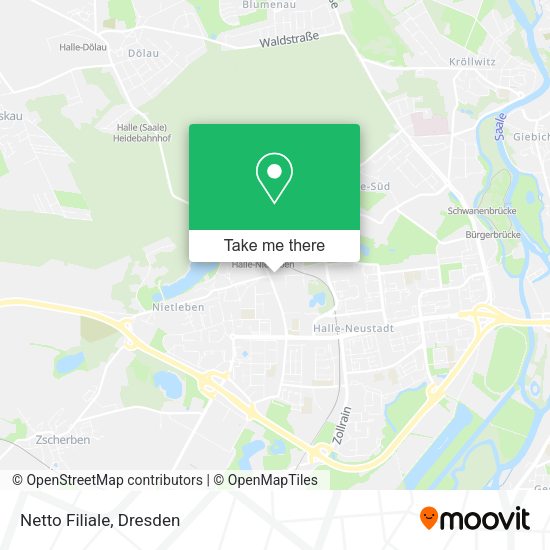 Карта Netto Filiale