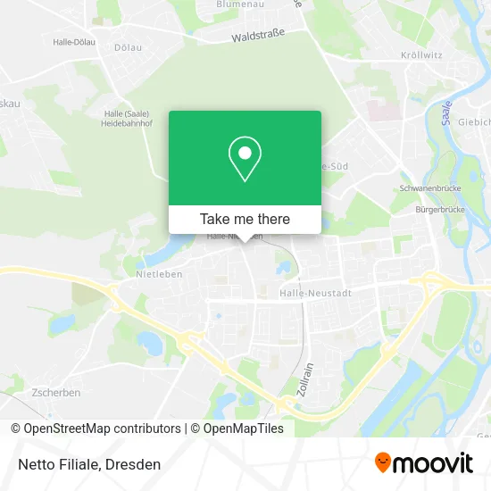 Карта Netto Filiale