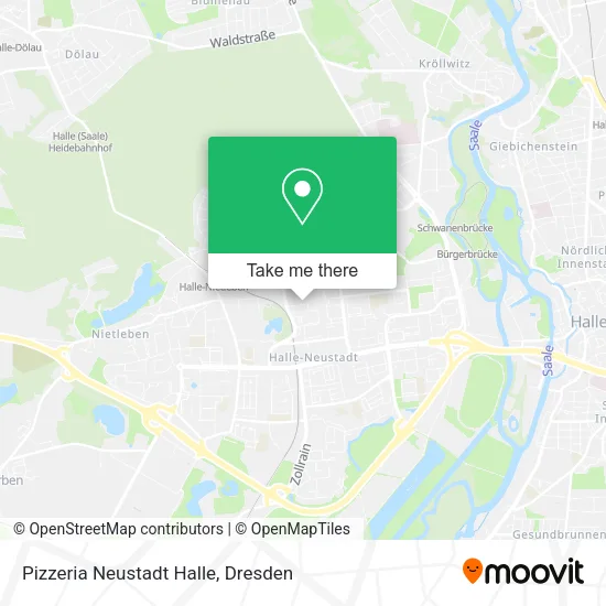Карта Pizzeria Neustadt Halle