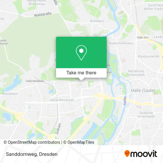 Карта Sanddornweg