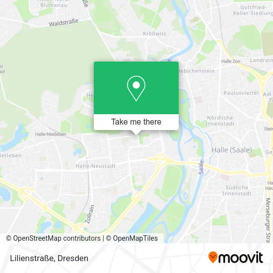 Карта Lilienstraße