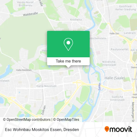 Карта Esc Wohnbau Moskitos Essen