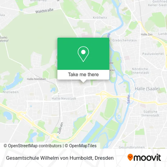 Карта Gesamtschule Wilhelm von Humboldt