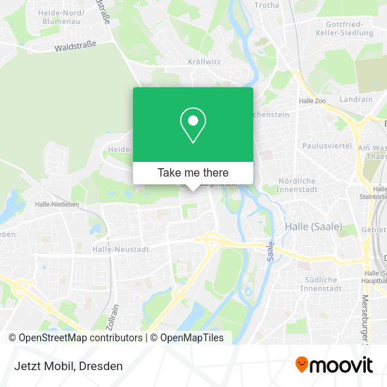Карта Jetzt Mobil