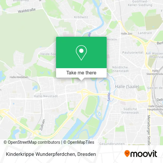 Карта Kinderkrippe Wunderpferdchen