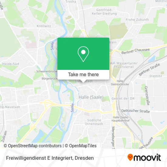 Карта Freiwilligendienst E Integriert