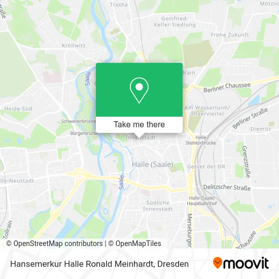 Карта Hansemerkur Halle Ronald Meinhardt
