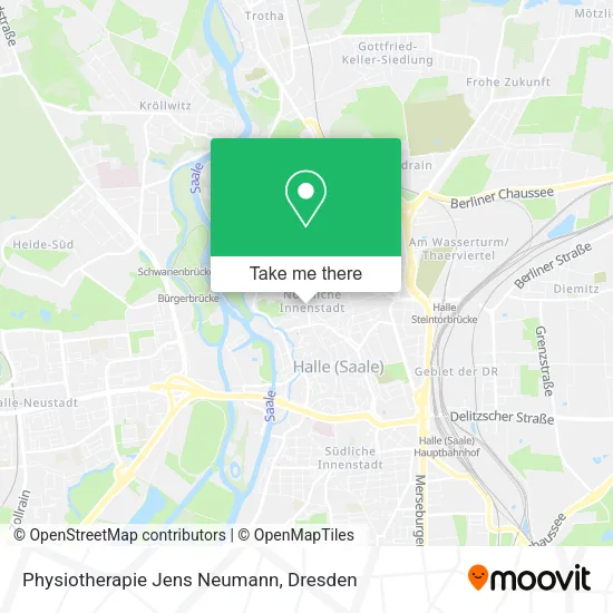 Карта Physiotherapie Jens Neumann