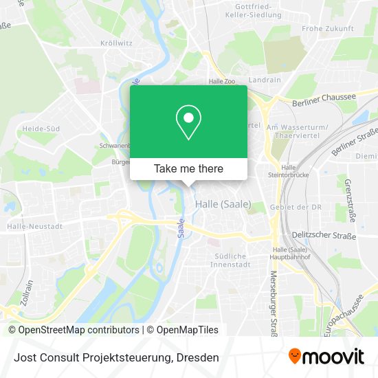Карта Jost Consult Projektsteuerung