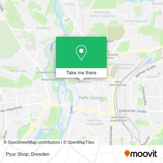 Pyur Shop map